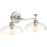Kohler - ToneE Two-light sconce - Brushed Nickel