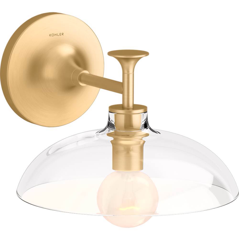 Kohler - ToneE One-light sconce - Brushed Moderne Brass