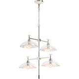 Kohler - ToneE 24'' chandelier - Polished Nickel