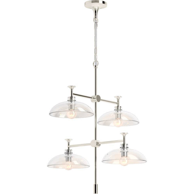 Kohler - ToneE 24'' chandelier - Polished Nickel