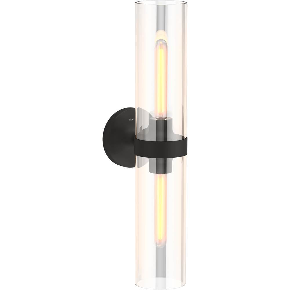 Kohler - Purist Two-light sconce - Matte Black