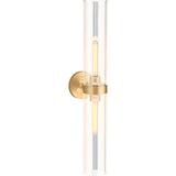 Kohler - Purist Two-light sconce - Brushed Moderne Brass