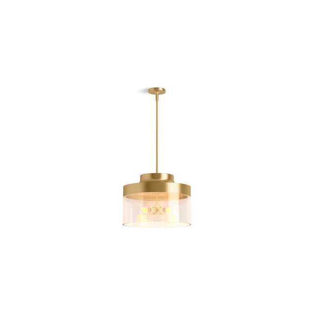 Kohler - Purist 18'' pendant - Brushed Moderne Brass