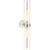 Kohler - Purist Two-light sconce - Polished Nickel