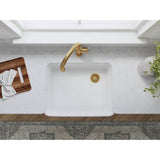 Ironridge 28 in. Undermount Single-Bowl Farmhouse Kitchen Sink