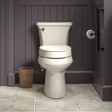 Hyten Elevated Quiet-CloseE elongated toilet seat