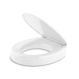 Hyten Elevated Quiet-CloseE round-front toilet seat