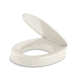 Hyten Elevated Quiet-CloseE round-front toilet seat