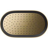 Statement Oblong 14'' single-function rainhead, 2.5 gpm