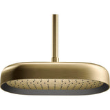 Statement Oblong 14'' single-function rainhead, 2.5 gpm