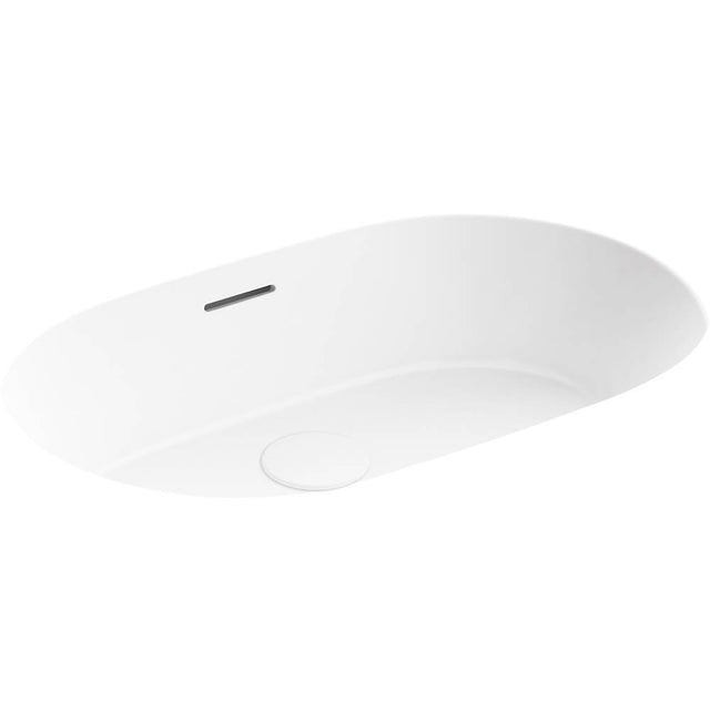 Kohler - Brazn 24-1/4'' oval undermount bathroom sink - White