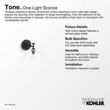 ToneE One-light sconce