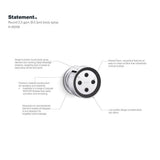 Statement Round single-function body spray, 2.5 gpm