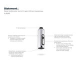 Statement Iconic wand two-function handshower, 2.5 gpm