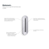 Statement Oblong Vichy single-function body spray, 2.5 gpm