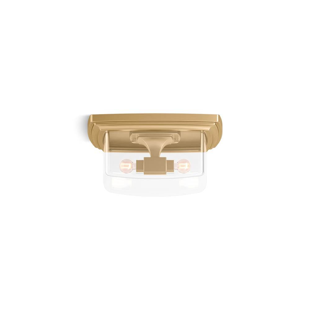 Kohler - Riff 14'' flush-mount - Brushed Moderne Brass