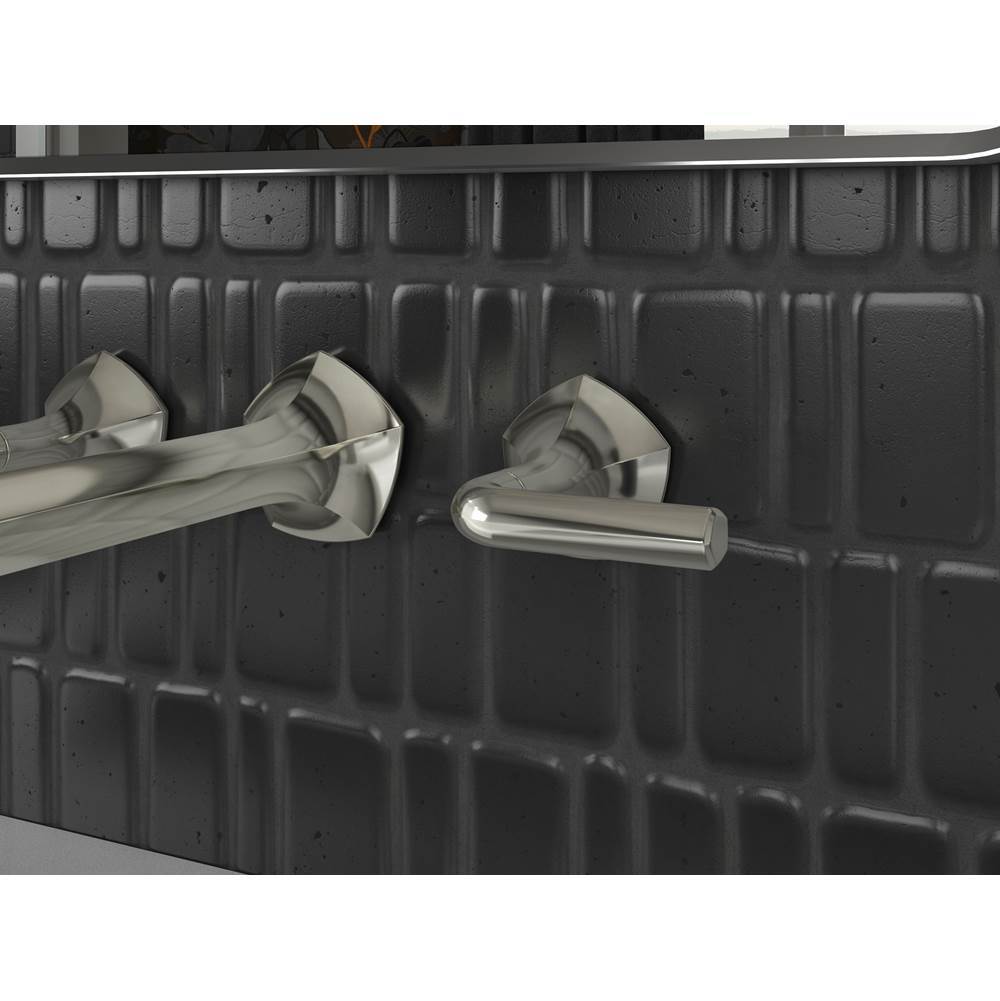 Occasion Wall-mount bathroom sink faucet Lever handle trim, 1.2 gpm