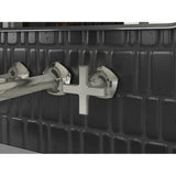 Occasion Wall-mount bathroom sink faucet Cross handle trim, 1.2 gpm