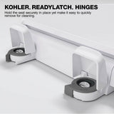 Transitions Nightlight ReadyLatch Quiet-CloseE elongated toilet seat
