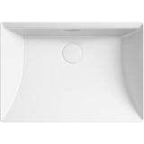 Brazn 23'' rectangular vessel bathroom sink
