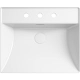 Brazn 23'' rectangular vessel bathroom sink