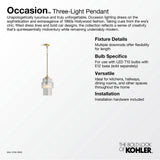 Occasion 12'' pendant