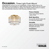 Occasion 15'' flush-mount