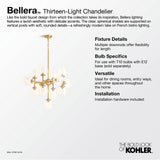 BelleraE 32'' chandelier