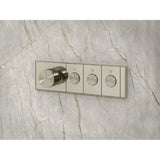 Anthem Three-outlet recessed mechanical thermostatic valve control