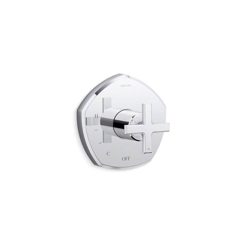 Occasion Rite-Temp valve trim with cross handle