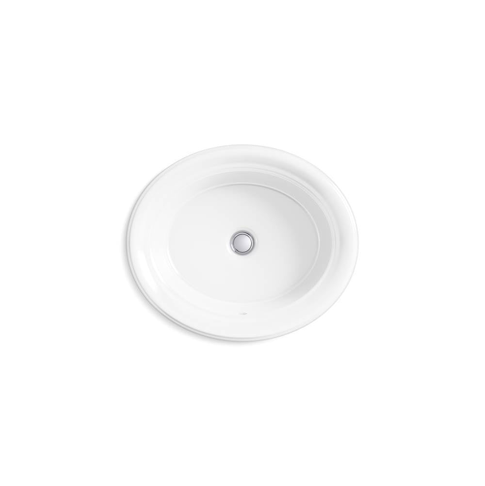 ArtifactsE 21'' oval drop-in bathroom sink