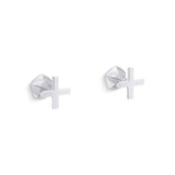 Occasion Wall-mount bathroom sink faucet Cross handle trim, 1.2 gpm