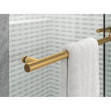 Levity Plus Frameless sliding bath door, 61-9/16'' H x 56-5/8 - 59-5/8'' W, with 5/16''-thick Crystal Clear glass