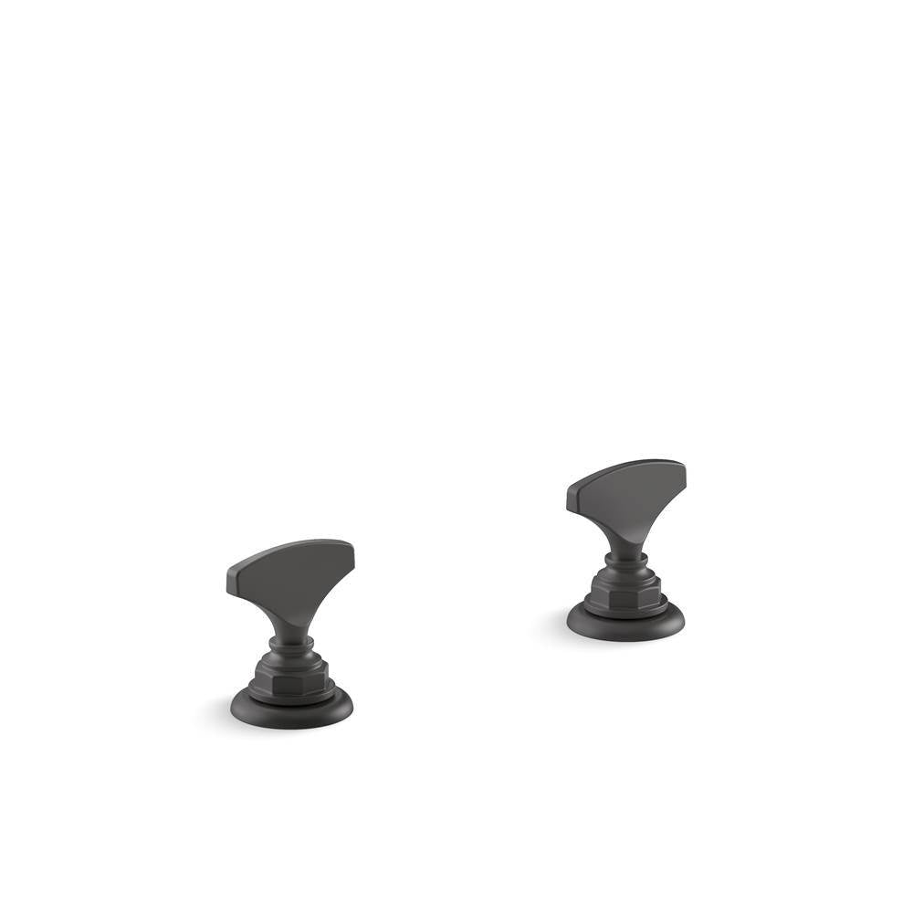 Kohler - Artifacts T-handle bathroom sink faucet handles - Matte Black