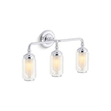 Kohler - Artifacts Three-light sconce - Polished Chrome