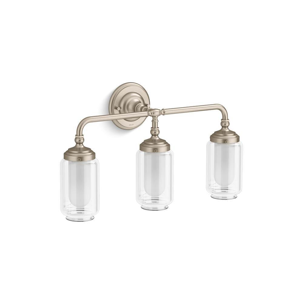 Artifacts Three-light sconce