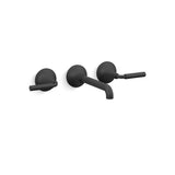 Kohler - ToneE Wall-mount bathroom sink faucet trim, 1.2 gpm - Matte Black