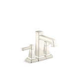 Kohler - Riff Centerset bathroom sink faucet, 1.2 gpm - Vibrant Polished Nickel