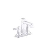 Kohler - Riff Centerset bathroom sink faucet, 0.5 gpm - Polished Chrome