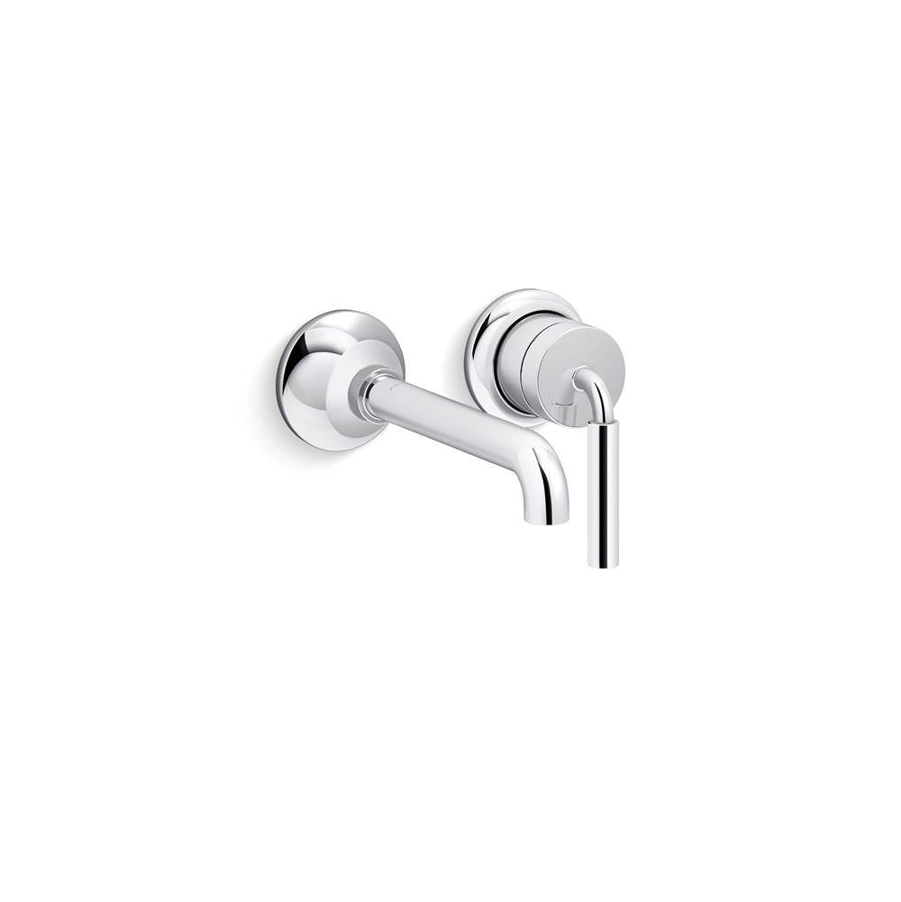 Kohler - ToneE Wall-mount single-handle bathroom sink faucet, 1.2 gpm - Polished Chrome
