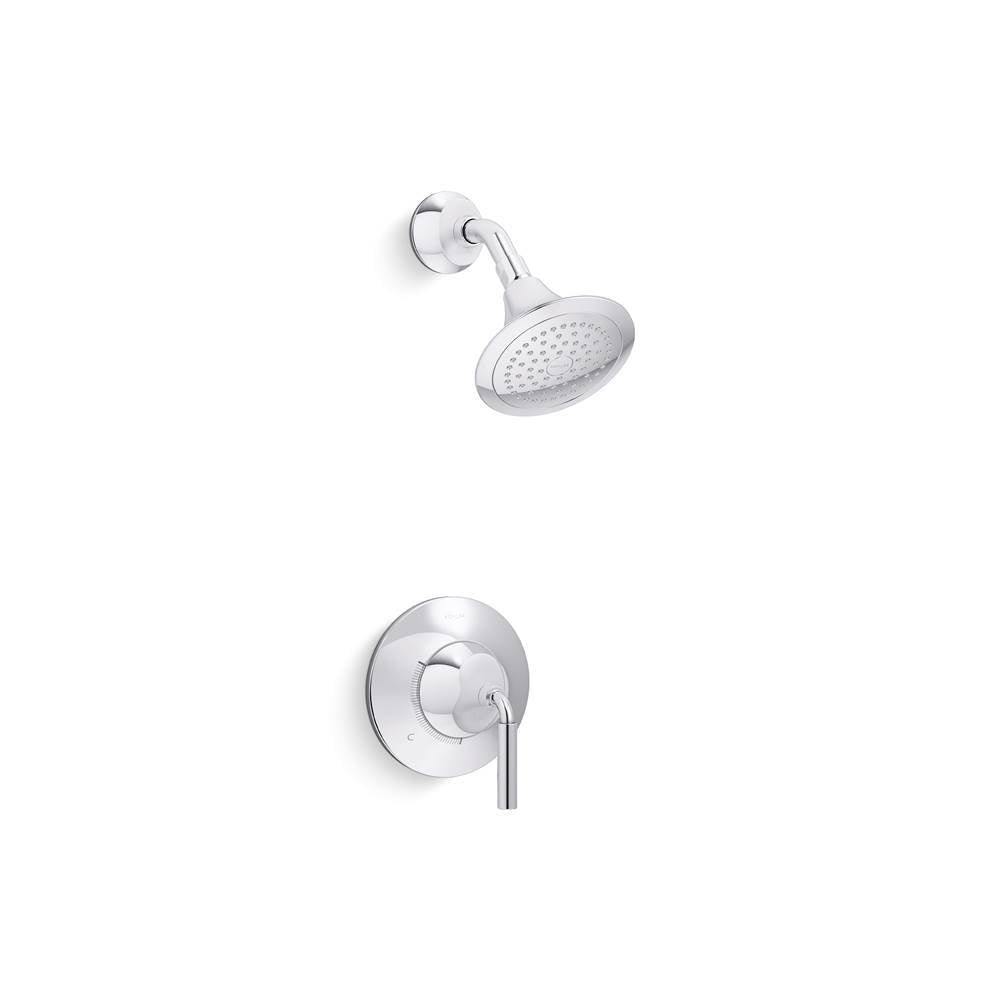 Kohler - ToneE Rite-Temp shower trim kit, 2.5 gpm - Polished Chrome