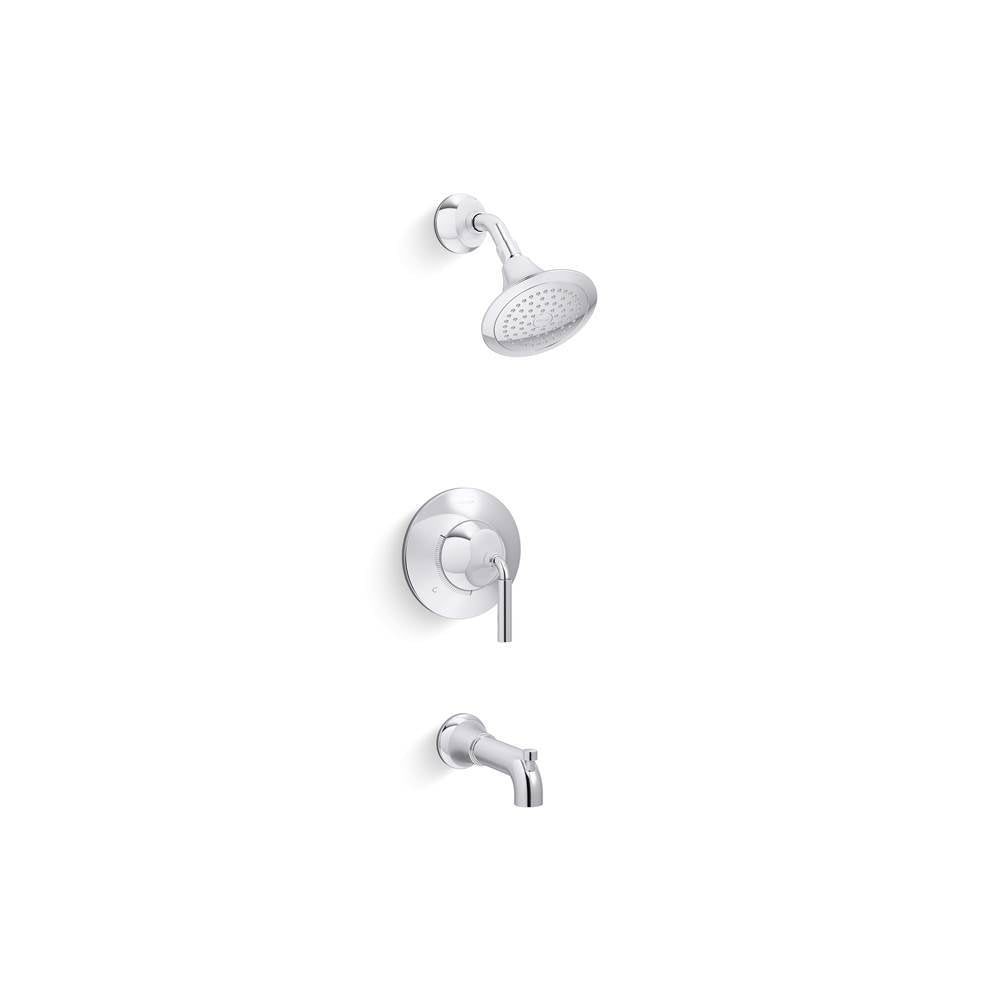 Kohler - ToneE Rite-Temp bath and shower trim kit, 2.5 gpm - Polished Chrome