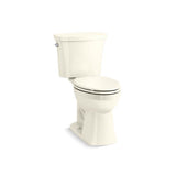 Kohler - Kelston Two-piece elongated toilet, 1.28 gpf - Biscuit