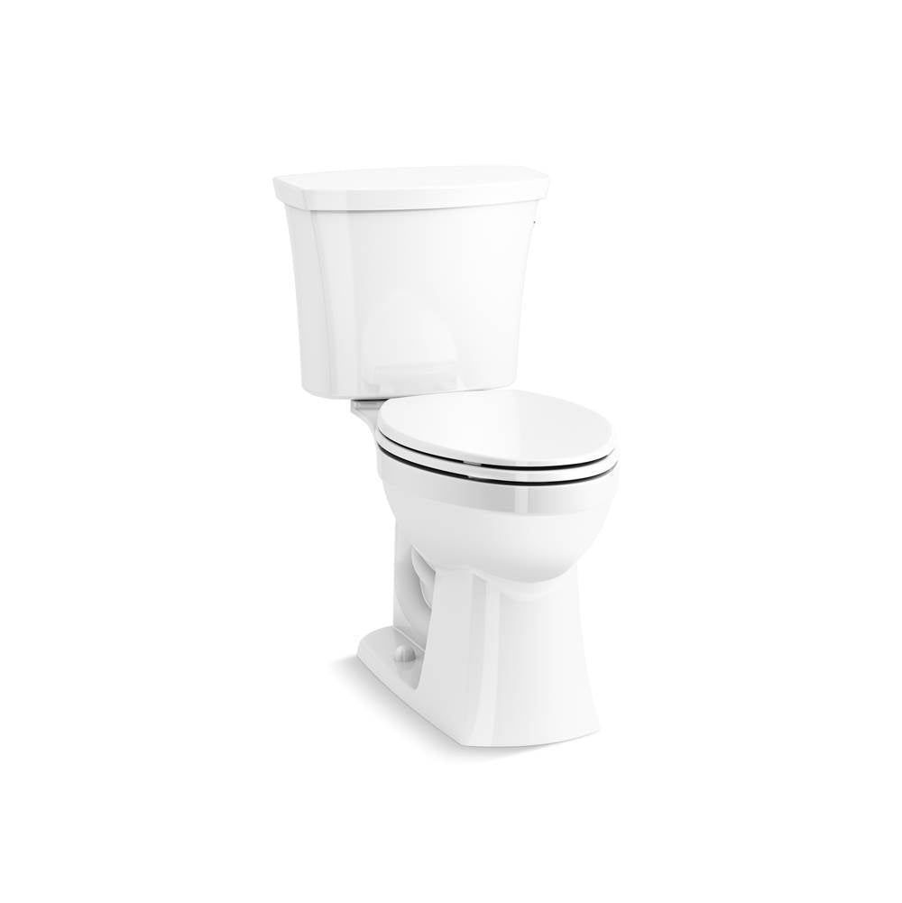 Kohler - Kelston Two-piece elongated toilet, 1.28 gpf - White