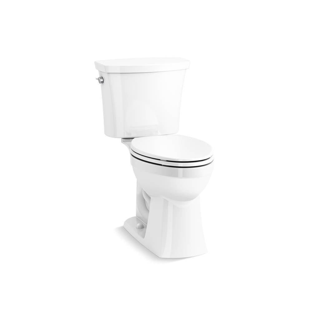 Kohler - Kelston Two-piece elongated toilet, 1.28 gpf - White