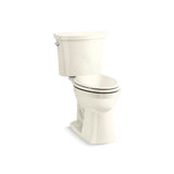 Kohler - Kelston ContinuousClean ST two-piece elongated toilet, 1.28 gpf - Biscuit
