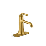 Kohler - ToneE Single-handle bathroom sink faucet, 0.5 gpm - Vibrant Brushed Moderne Brass