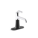 Kohler - ToneE Single-handle bathroom sink faucet, 0.5 gpm - Polished Chrome With Matte Black