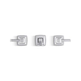 Riff Wall-mount bathroom sink faucet trim, 1.2 gpm