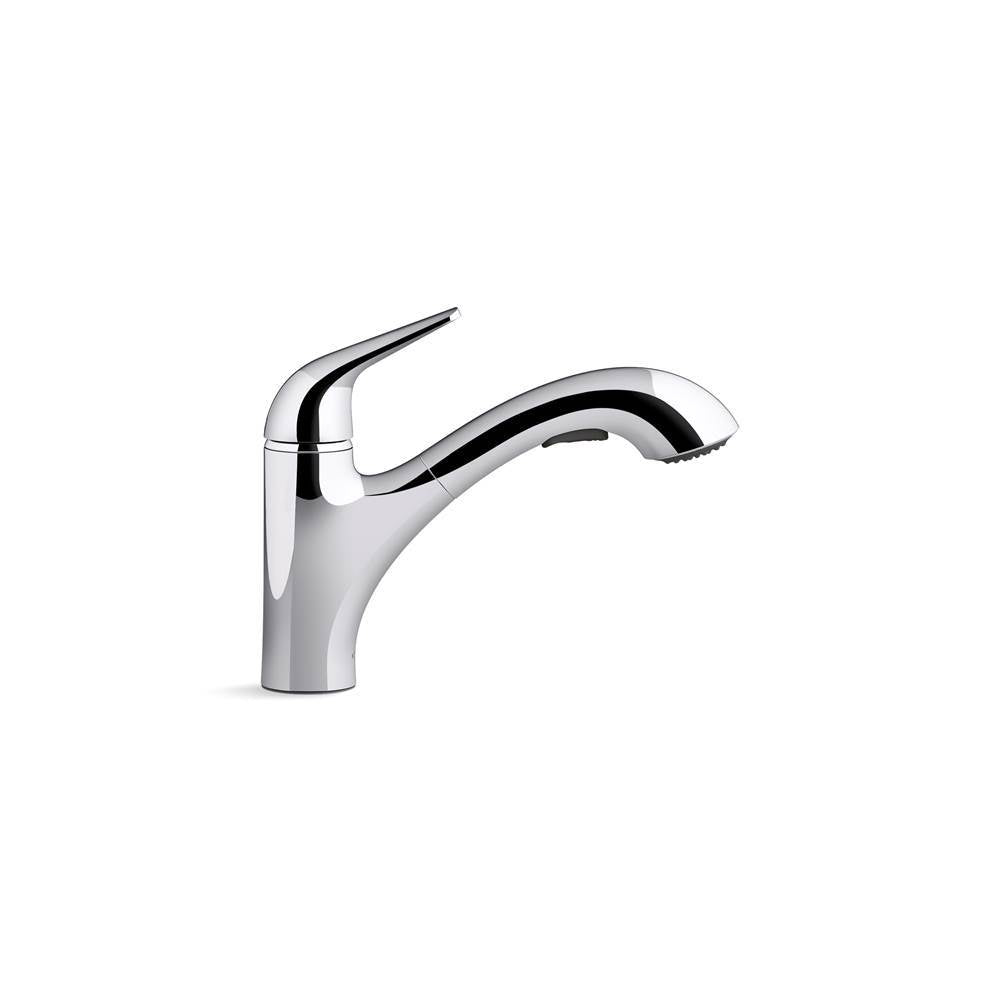 Jolt Pull-out kitchen sink faucet with two-function sprayhead